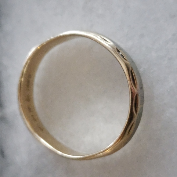 Gold ring 10/18k birks - Picture 5 of 5